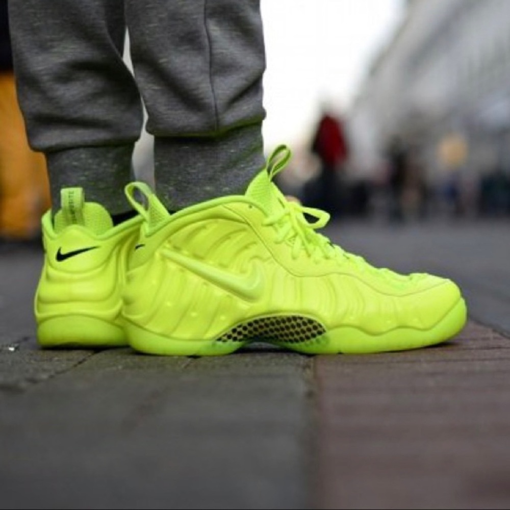 Neon Yellow Foamposites